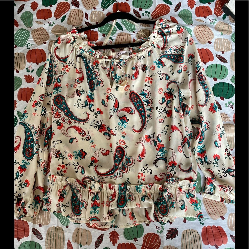 Paisley blouse boutique